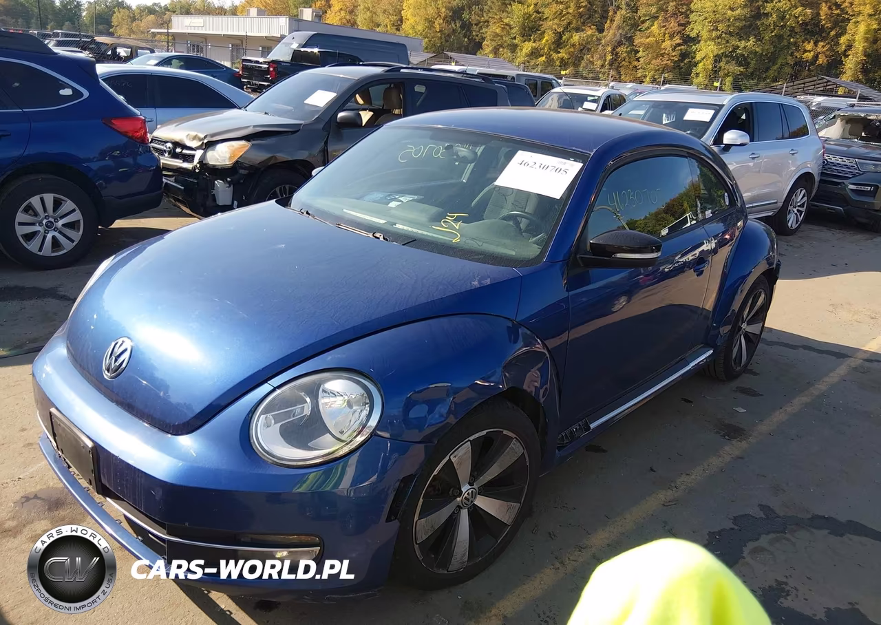 2012 Volkswagen Beetle 2.0T VIN:3VW4A7ATXCM626508 - 2