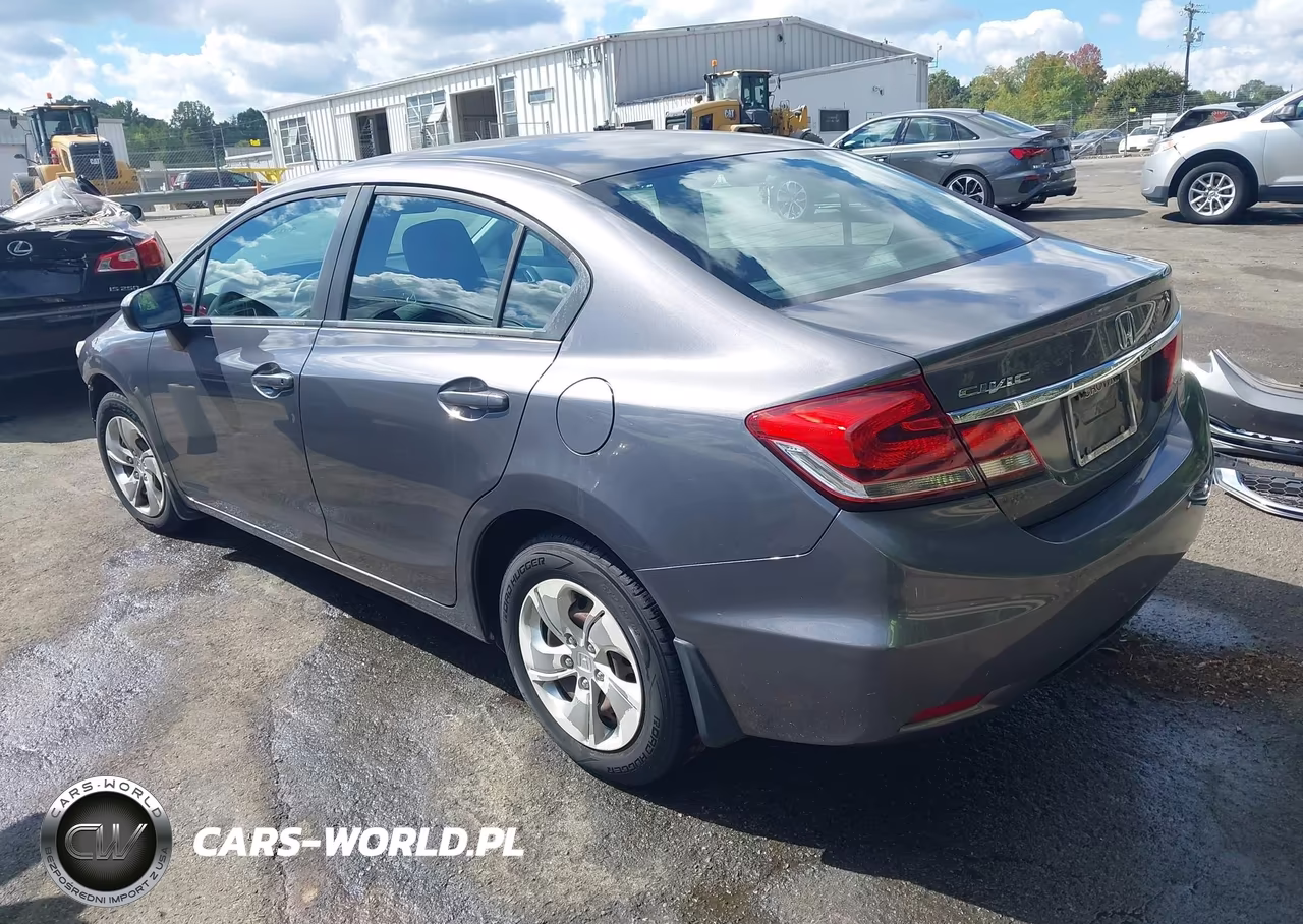 2015 Honda Civic Lx VIN:2HGFB2F54FH555221 - 3
