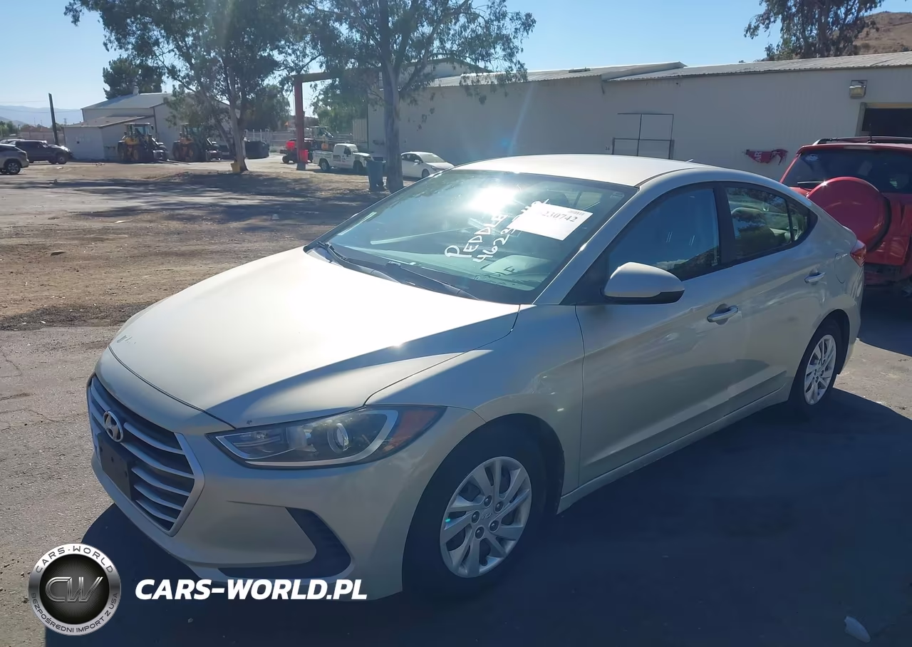 2017 Hyundai Elantra Se VIN:5NPD74LF9HH085892 - 2
