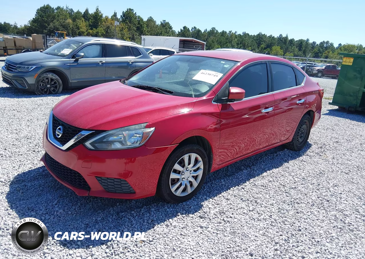2017 Nissan Sentra Sv VIN:3N1AB7APXHL670322 - 2