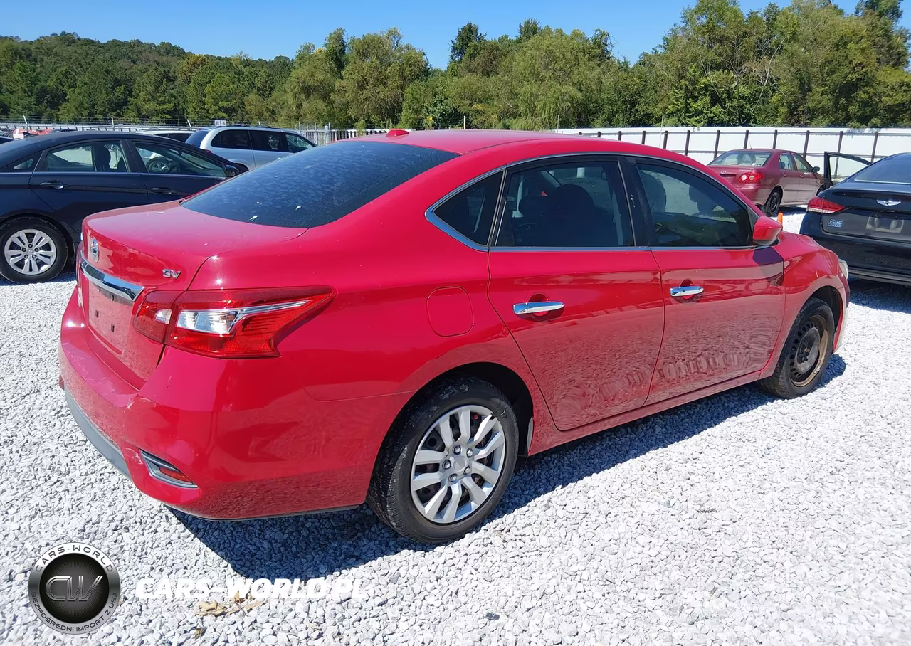 2017 Nissan Sentra Sv VIN:3N1AB7APXHL670322 - 4