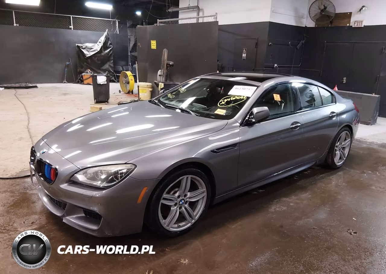 2014 BMW 640I Gran Coupe xDrive VIN:WBA6B8C58ED452821 - 2