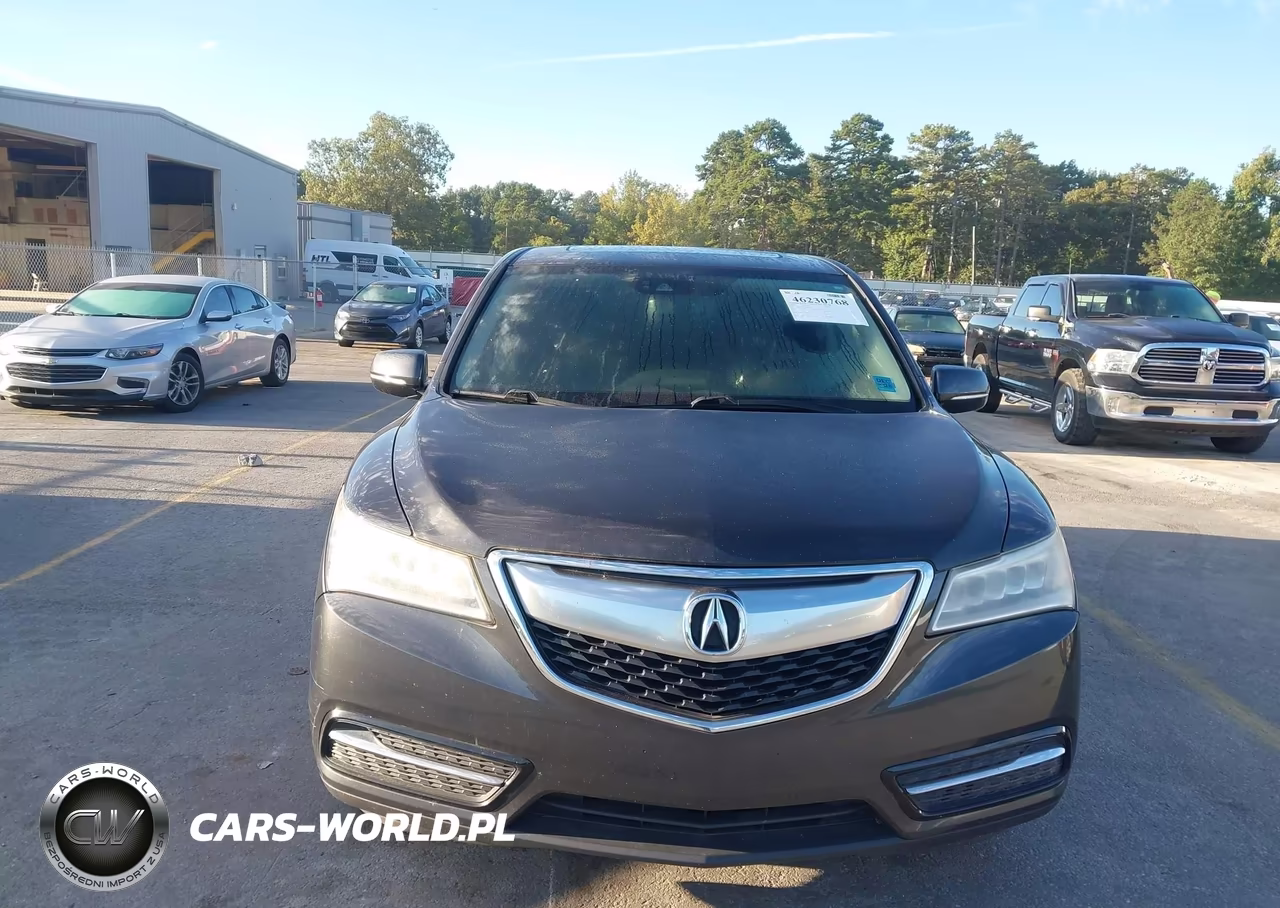 2016 Acura Mdx Technology Acurawatch Plus Packages-Technology Package VIN:5FRYD3H46GB004337 - 12
