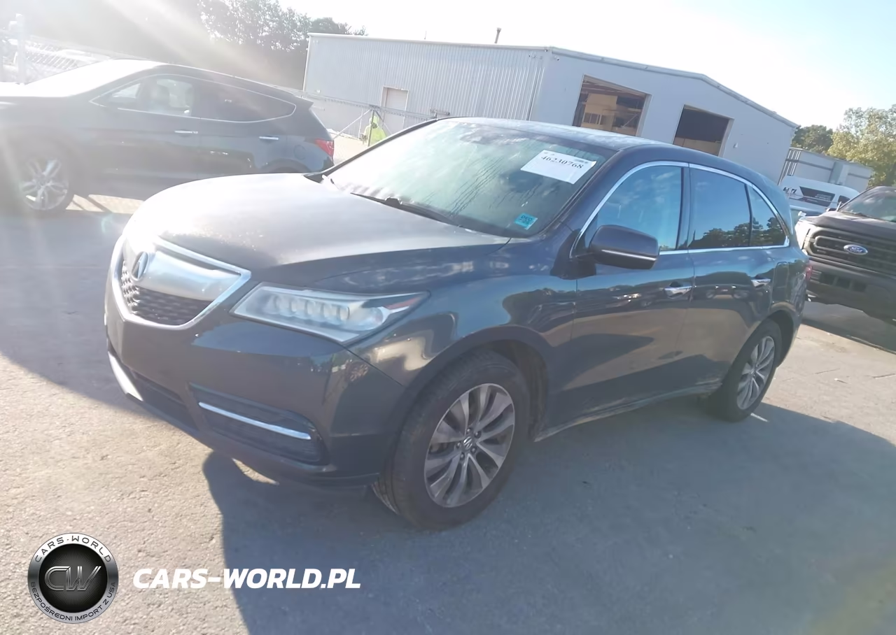 2016 Acura Mdx Technology Acurawatch Plus Packages-Technology Package VIN:5FRYD3H46GB004337 - 2