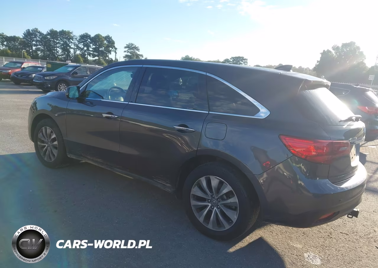 2016 Acura Mdx Technology Acurawatch Plus Packages-Technology Package VIN:5FRYD3H46GB004337 - 3