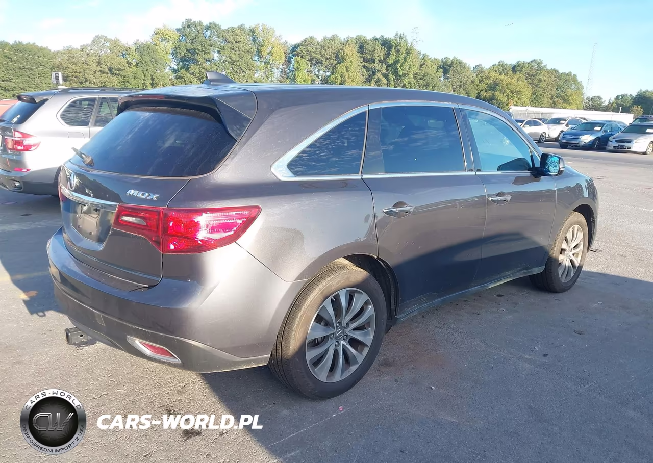 2016 Acura Mdx Technology Acurawatch Plus Packages-Technology Package VIN:5FRYD3H46GB004337 - 4