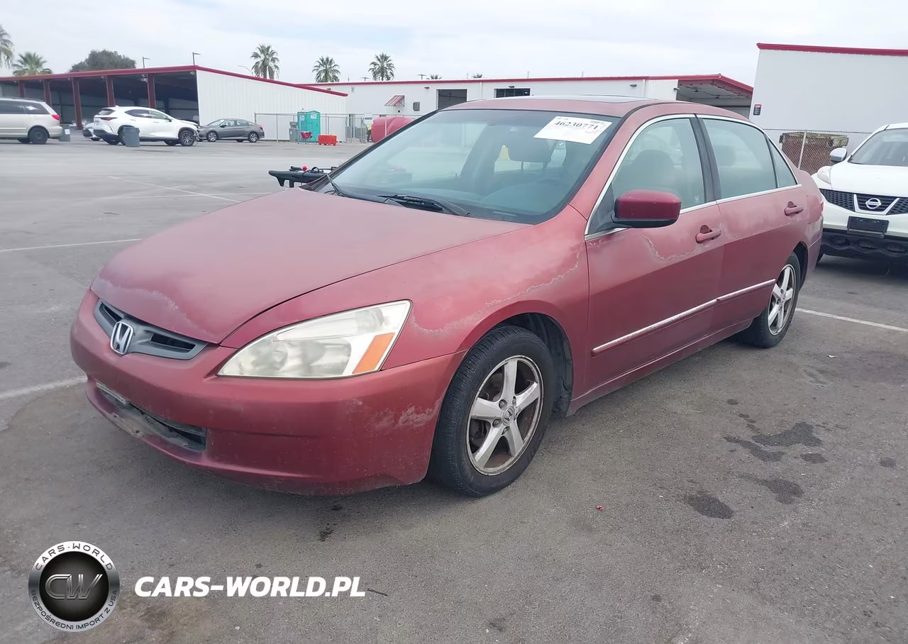 2004 Honda Accord 2.4 Ex VIN:JHMCM56624C020523 - 2