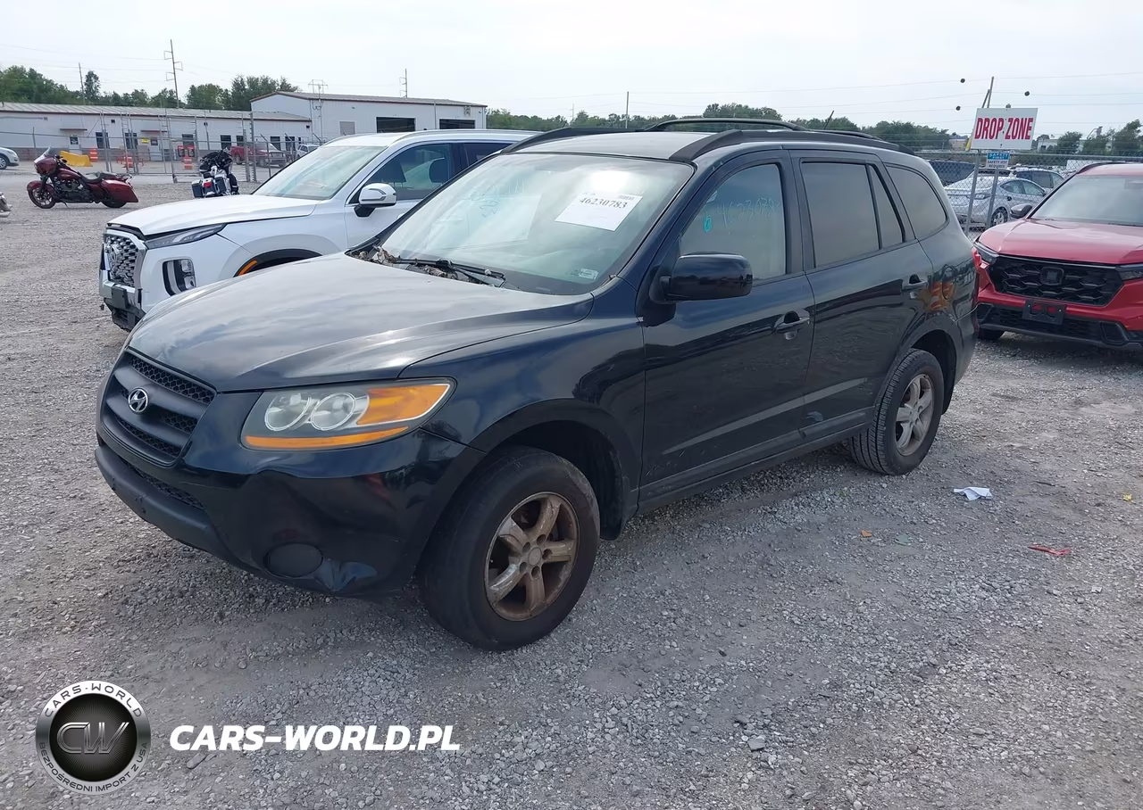 2008 Hyundai Santa Fe Gls VIN:5NMSG13D78H205268 - 2