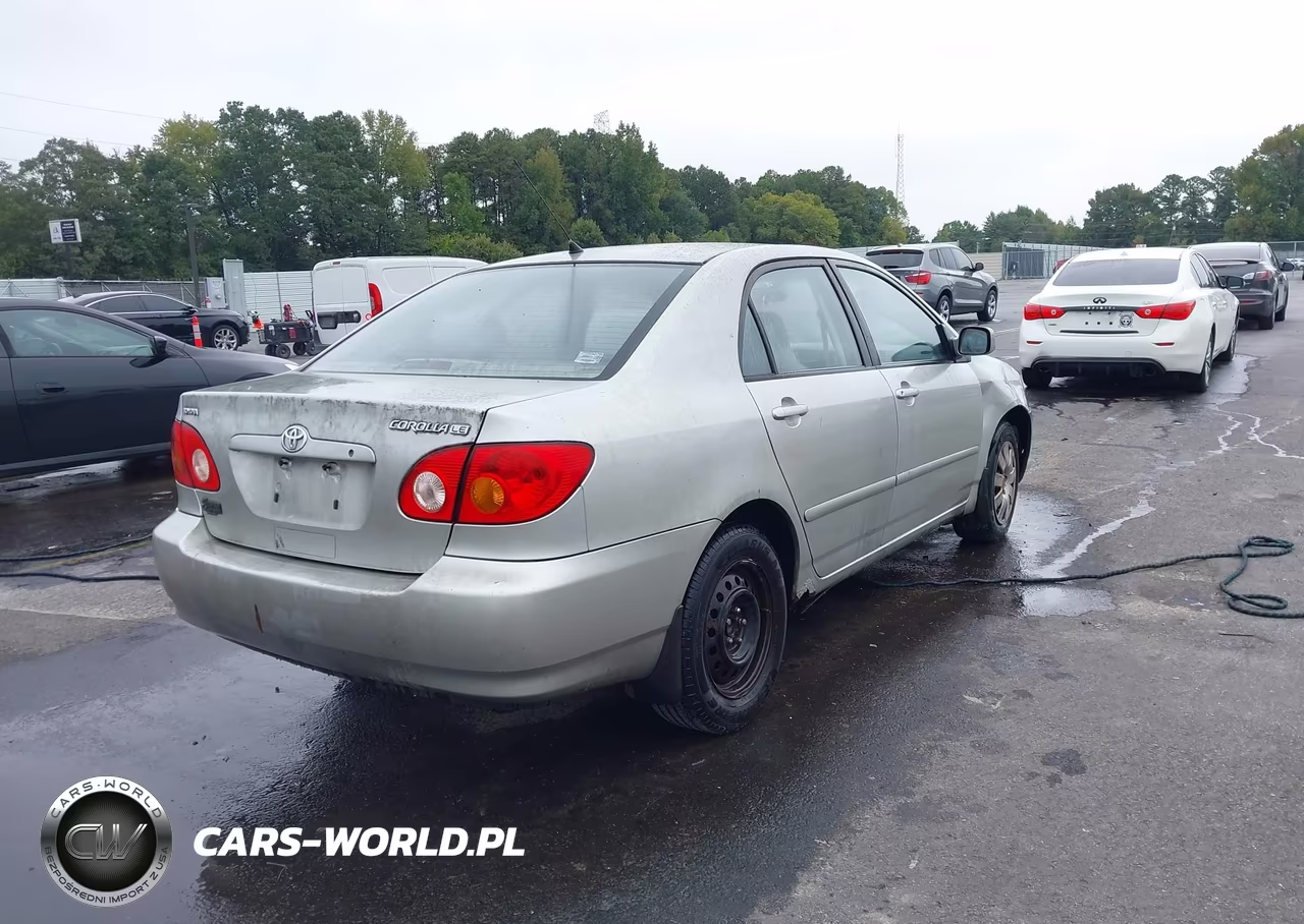 2004 Toyota Corolla Le VIN:JTDBR38E042030593 - 4