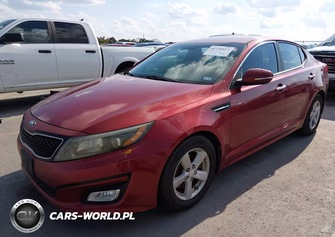 2015 Kia Optima Lx VIN:5XXGM4A77FG453755 - 2