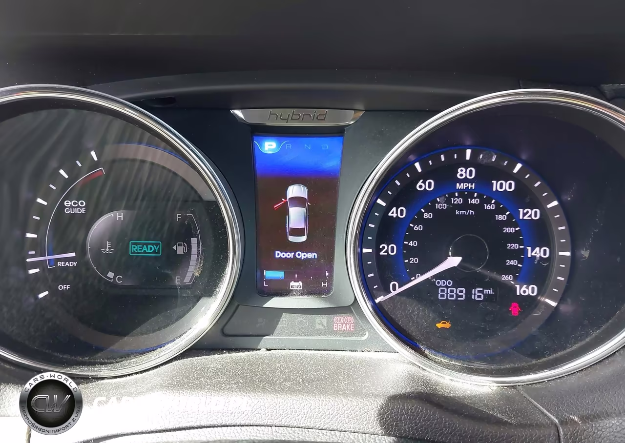 2012 Hyundai Sonata Hybrid VIN:KMHEC4A4XCA060271 - 7