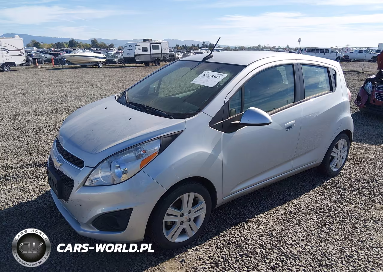 2013 Chevrolet Spark 1Lt VIN:KL8CD6S94DC502734 - 2