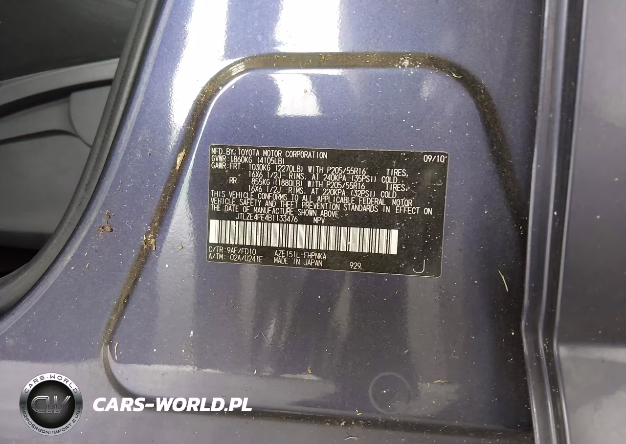 2011 Scion Xb VIN:JTLZE4FE4B1133476 - 9