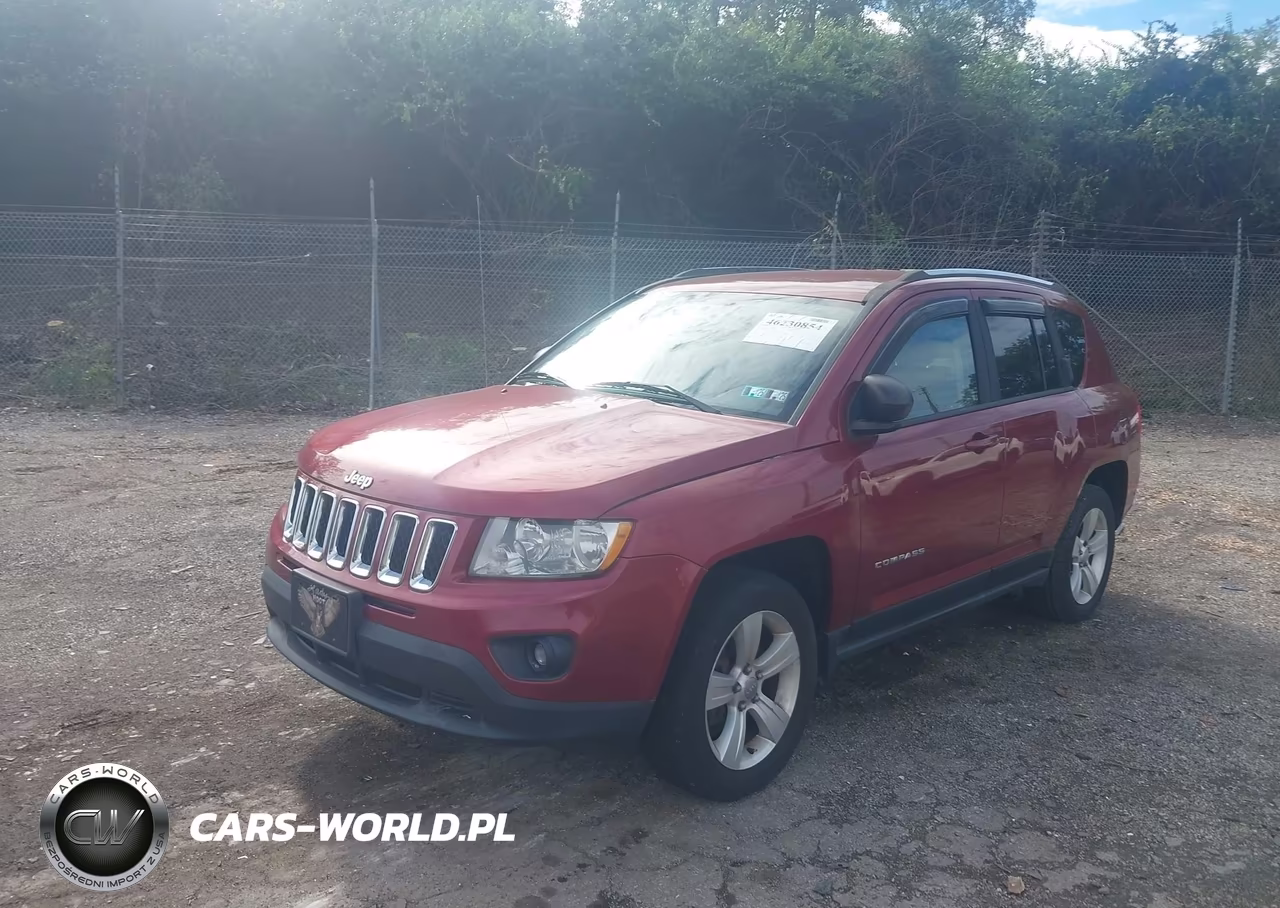 2013 Jeep Compass Latitude VIN:1C4NJDEB7DD165353 - 2