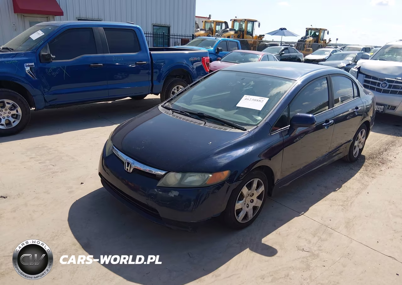 2008 Honda Civic Lx VIN:1HGFA16558L008025 - 2