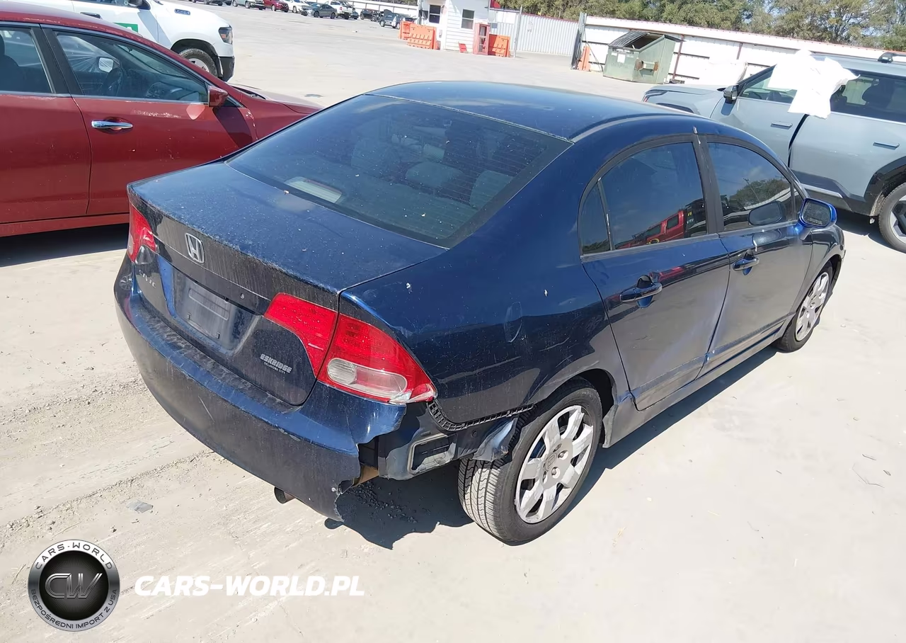 2008 Honda Civic Lx VIN:1HGFA16558L008025 - 4
