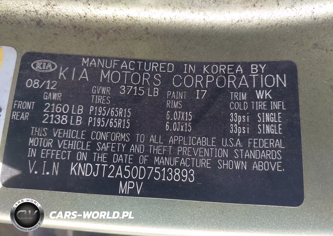 2013 Kia Soul VIN:KNDJT2A50D7513893 - 9