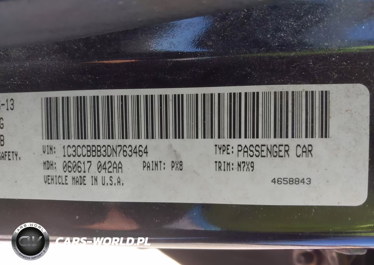 2013 Chrysler 200 Touring VIN:1C3CCBBB3DN763464 - 9