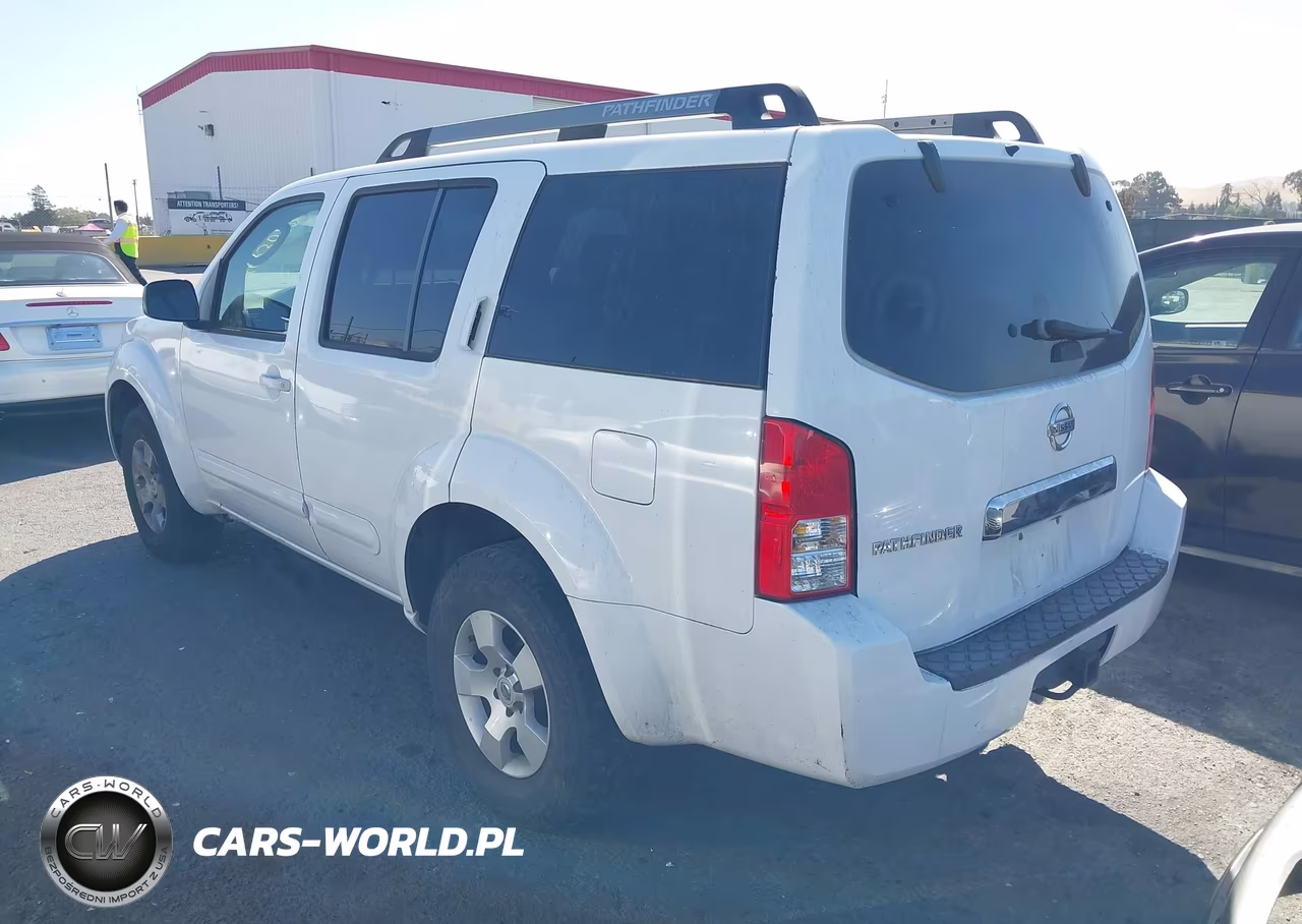 2007 Nissan Pathfinder S VIN:5N1AR18W07C613782 - 3