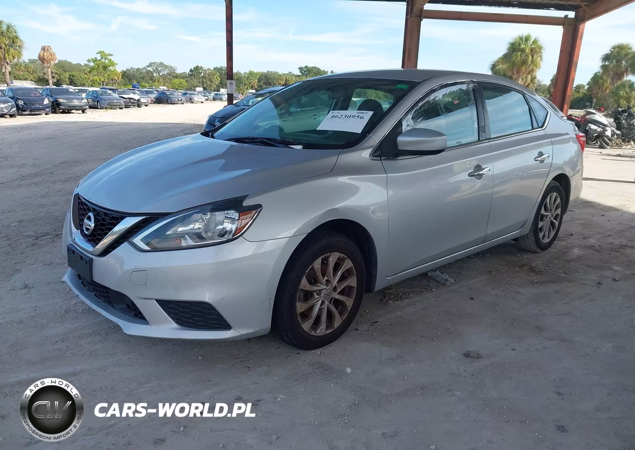 2018 Nissan Sentra Sv VIN:3N1AB7AP8JL653119 - 2