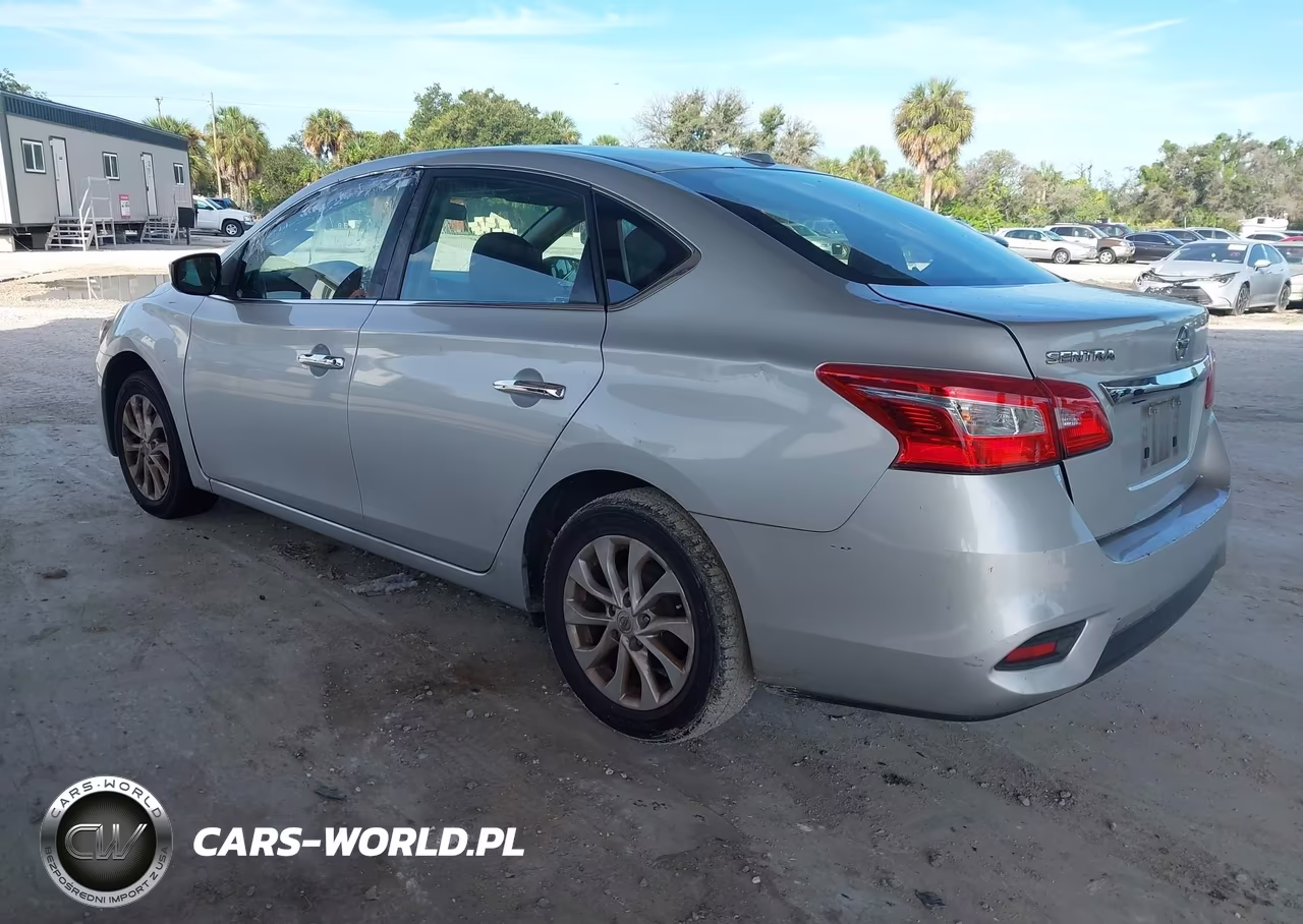 2018 Nissan Sentra Sv VIN:3N1AB7AP8JL653119 - 3