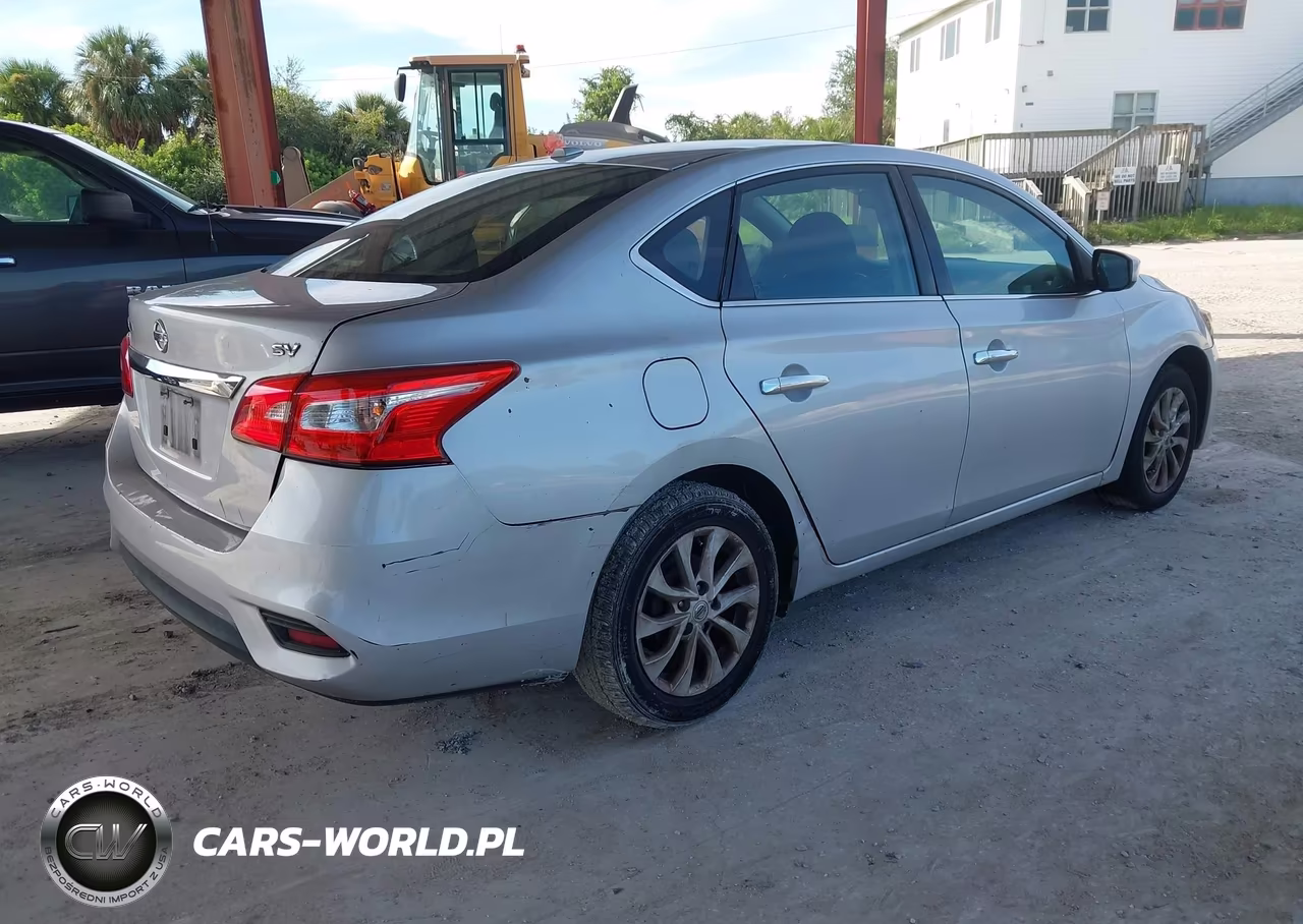 2018 Nissan Sentra Sv VIN:3N1AB7AP8JL653119 - 4