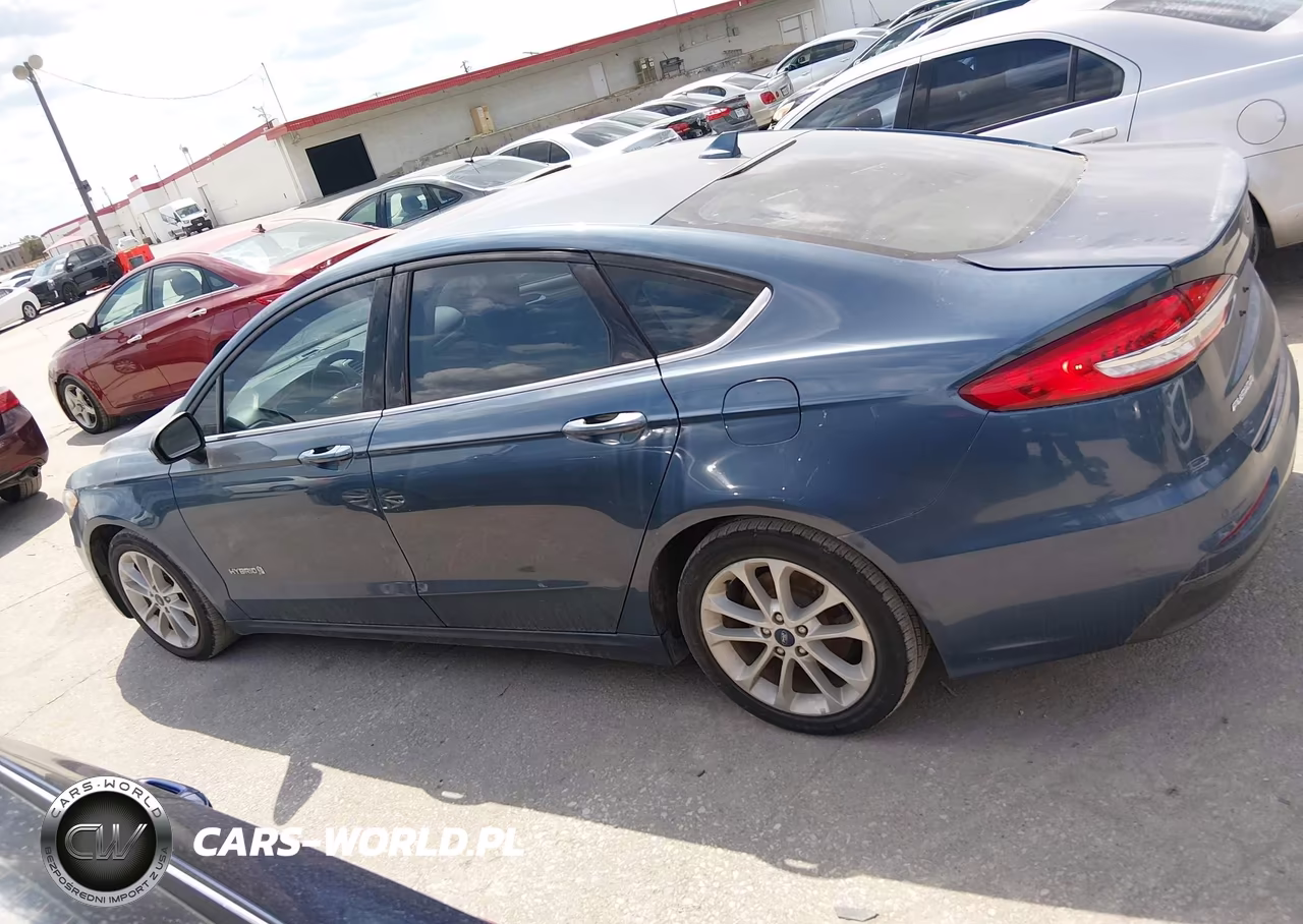 2019 Ford Fusion Hybrid Se VIN:3FA6P0LUXKR181945 - 14