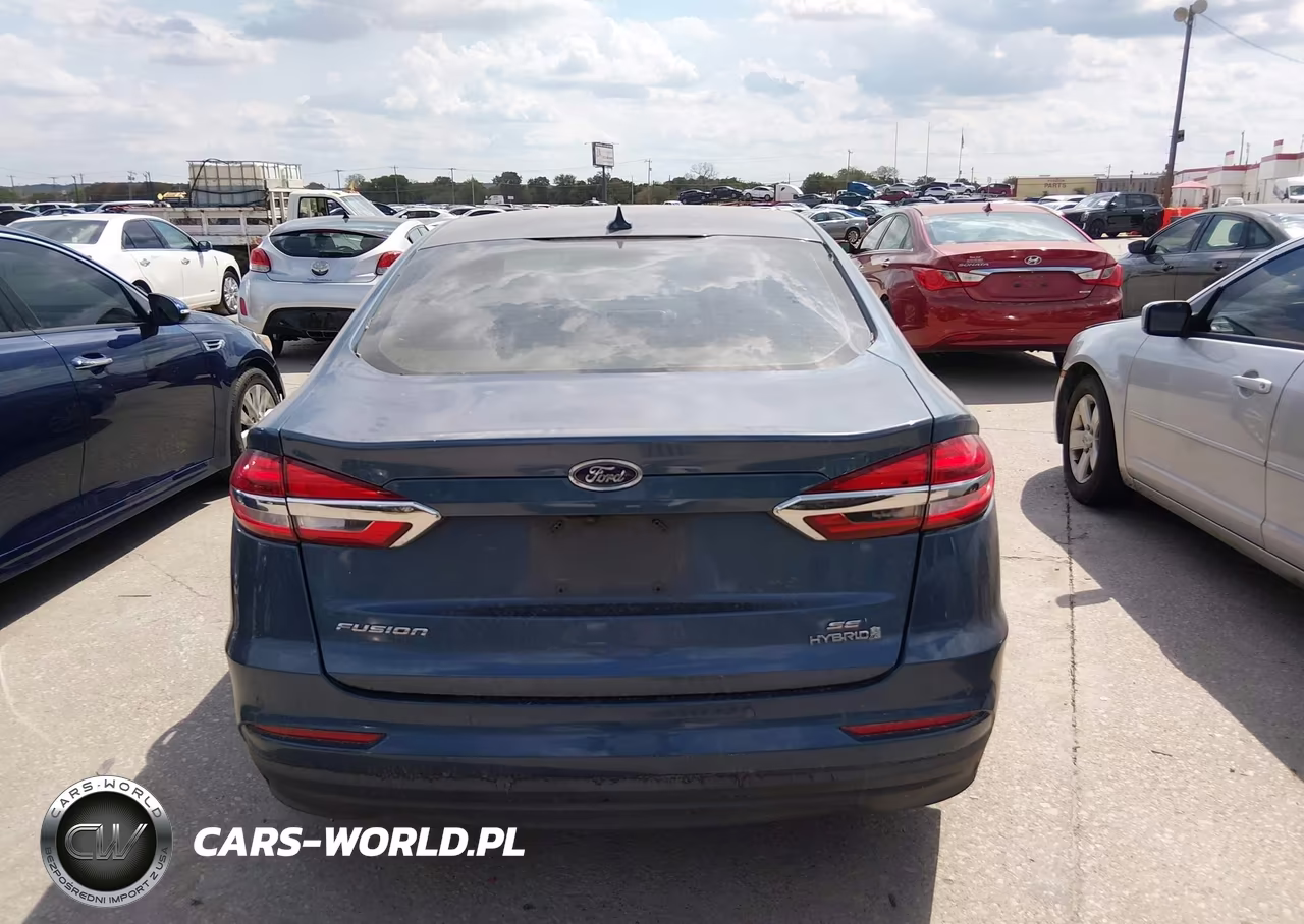 2019 Ford Fusion Hybrid Se VIN:3FA6P0LUXKR181945 - 16