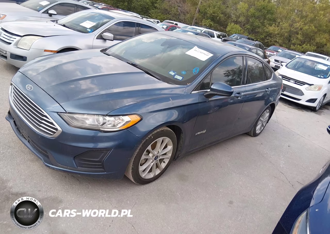 2019 Ford Fusion Hybrid Se VIN:3FA6P0LUXKR181945 - 2