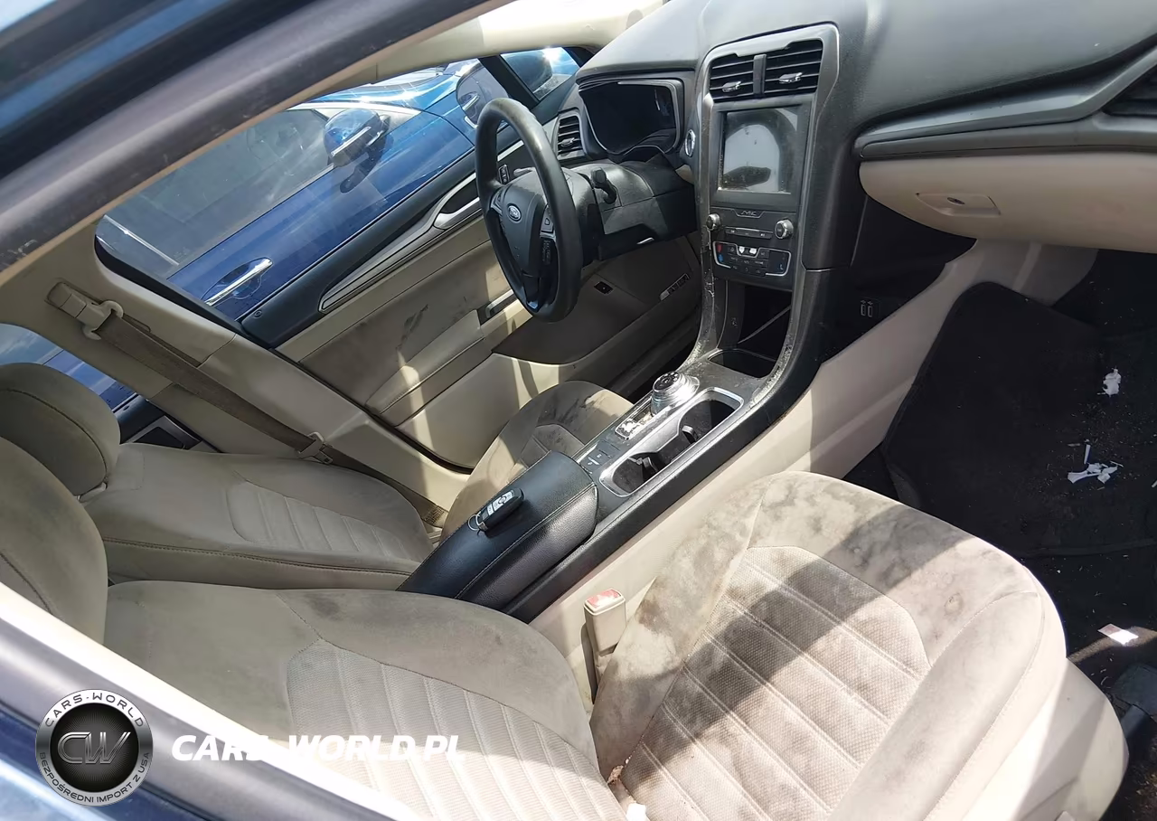 2019 Ford Fusion Hybrid Se VIN:3FA6P0LUXKR181945 - 5