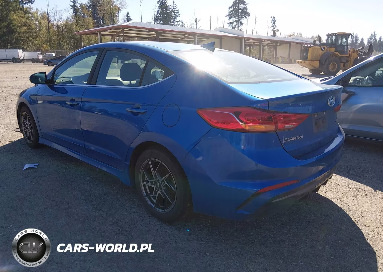 2018 Hyundai Elantra Sport VIN:KMHD04LB7JU636927 - 3