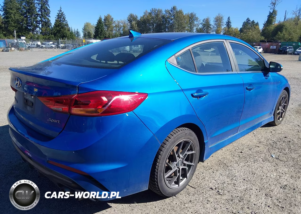 2018 Hyundai Elantra Sport VIN:KMHD04LB7JU636927 - 4