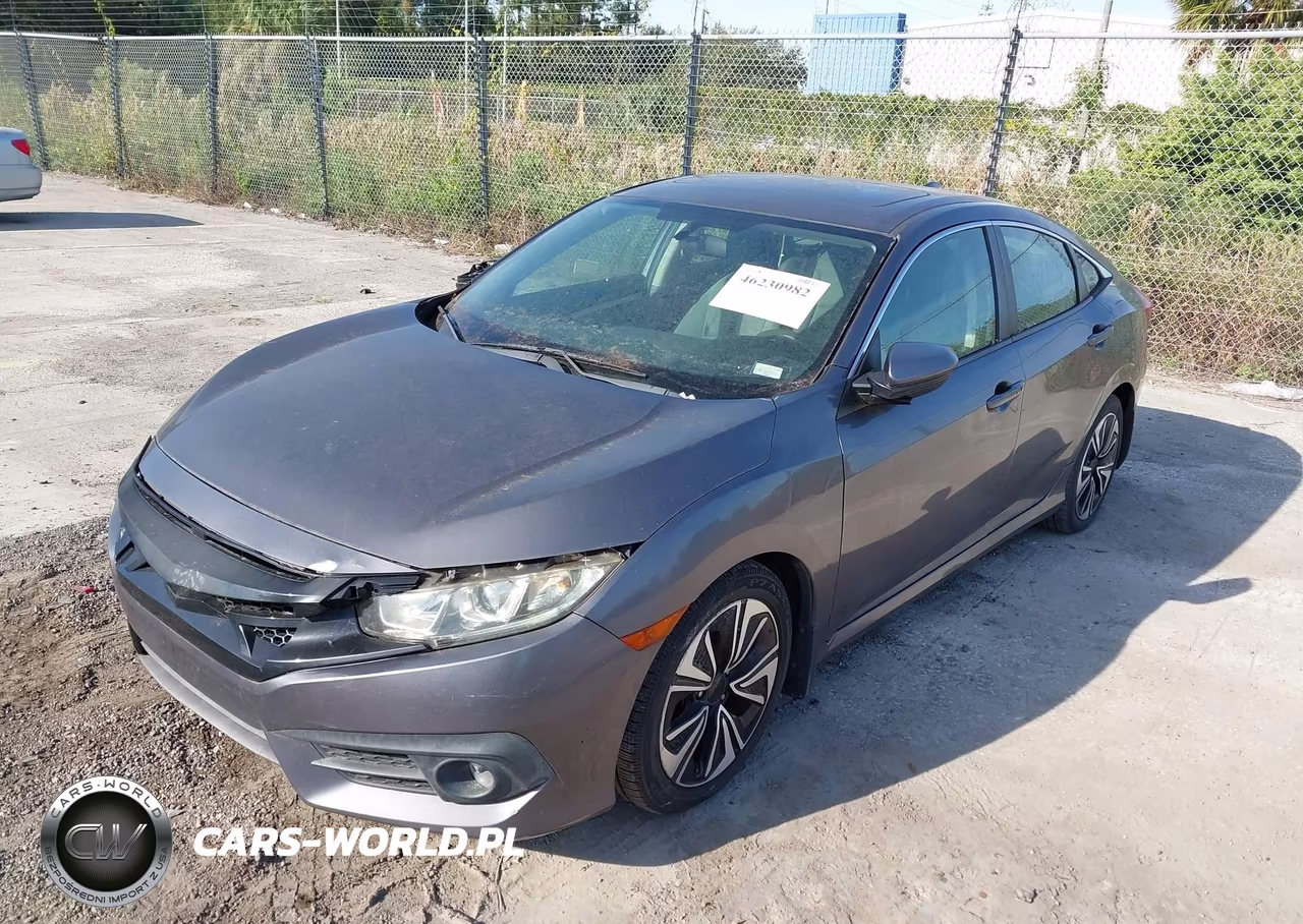 2016 Honda Civic Ex-T VIN:19XFC1F37GE013600 - 2