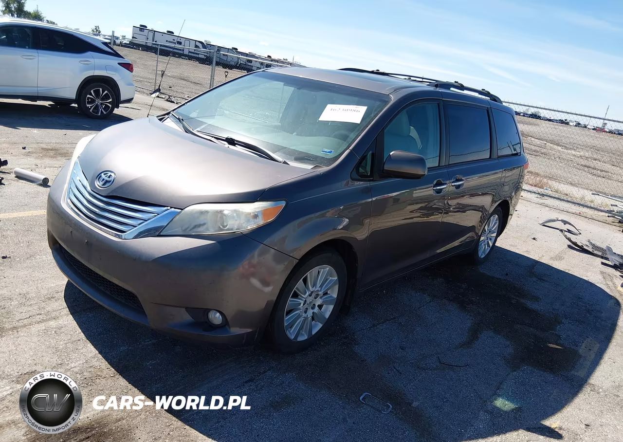 2013 Toyota Sienna Xle 7 Passenger VIN:5TDDK3DC1DS053553 - 2