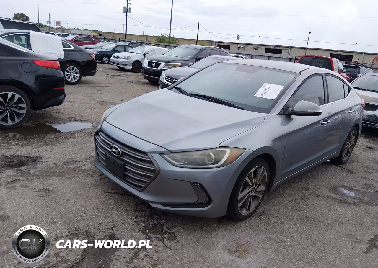 2017 Hyundai Elantra Limited VIN:5NPD84LF5HH006280 - 2