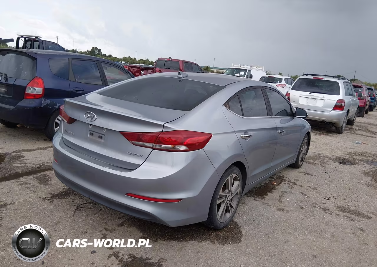 2017 Hyundai Elantra Limited VIN:5NPD84LF5HH006280 - 4