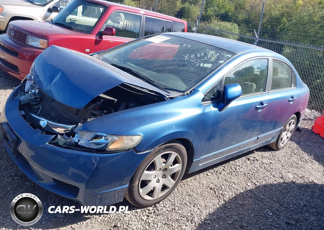 2009 Honda Civic Lx VIN:19XFA16539E045390 - 2