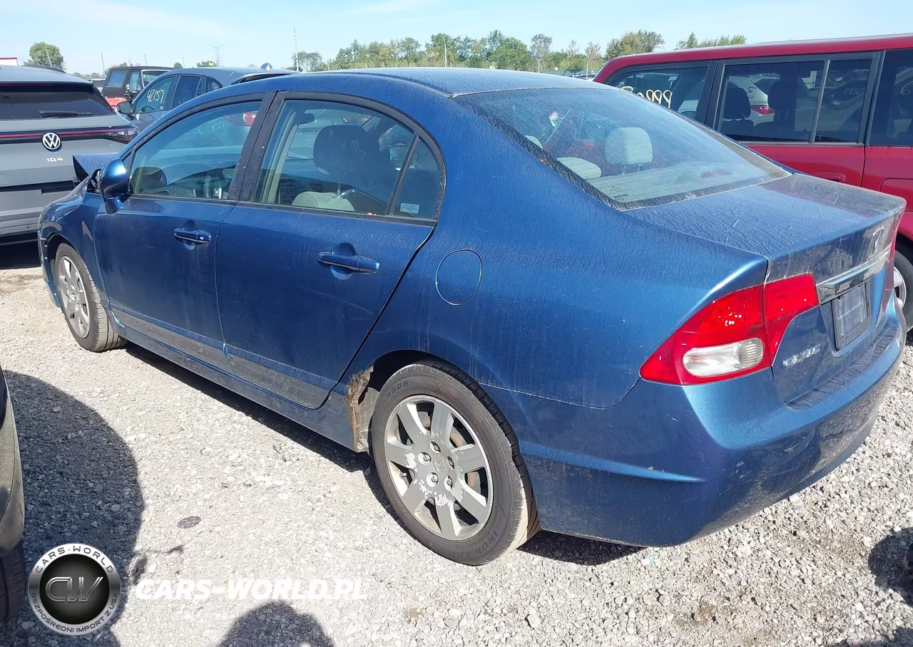 2009 Honda Civic Lx VIN:19XFA16539E045390 - 3