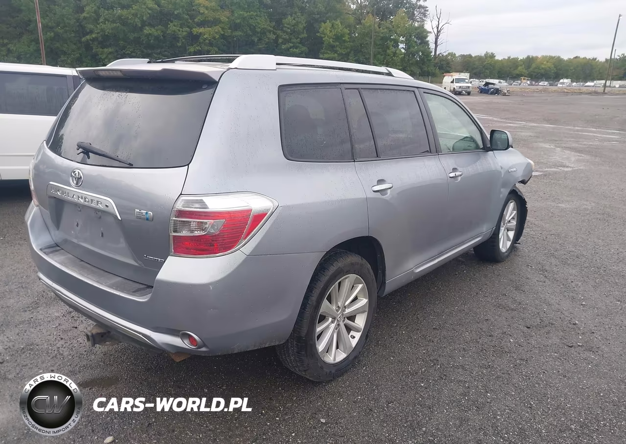 2008 Toyota Highlander Hybrid Limited VIN:JTEEW44A582022019 - 4