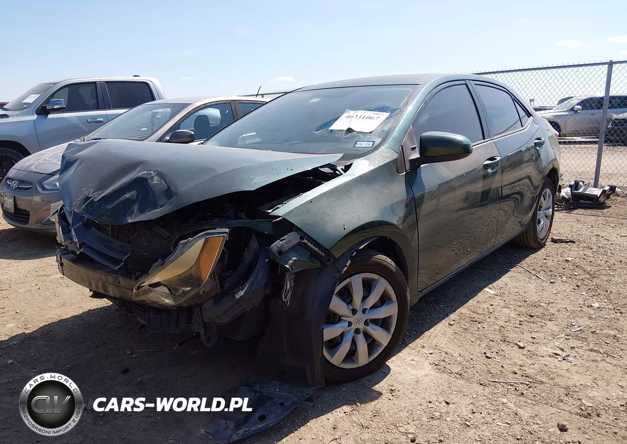 2016 Toyota Corolla Le VIN:2T1BURHE7GC674180 - 2