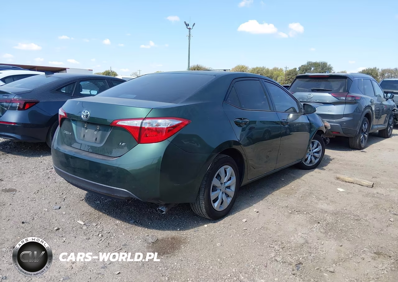 2016 Toyota Corolla Le VIN:2T1BURHE7GC674180 - 4