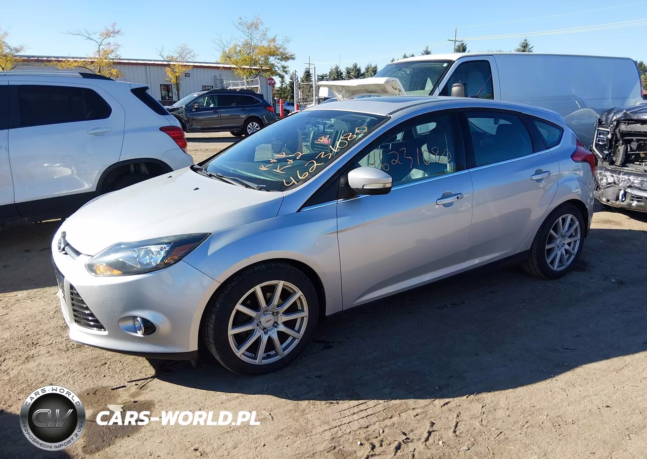 2013 Ford Focus Titanium VIN:1FADP3N26DL114975 - 2