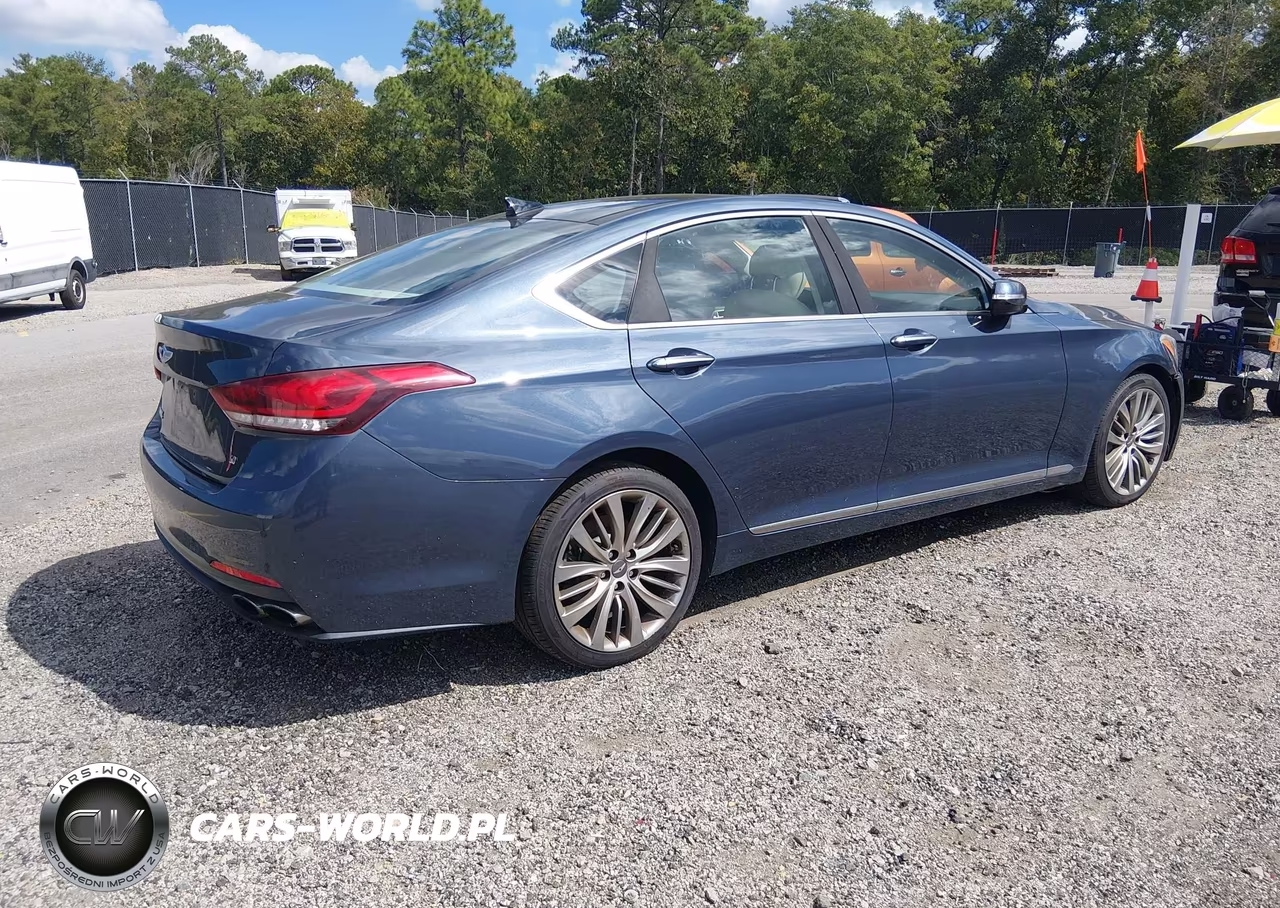 2015 Hyundai Genesis 5.0 VIN:KMHGN4JF1FU096499 - 4