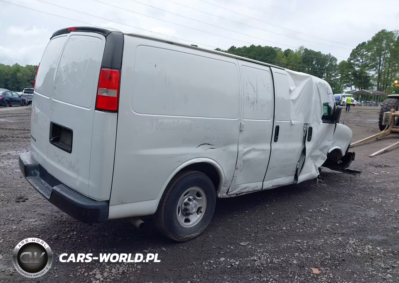 2020 Chevrolet Express Cargo Rwd 2500 Regular Wheelbase Wt VIN:1GCWGAFP2L1124110 - 4