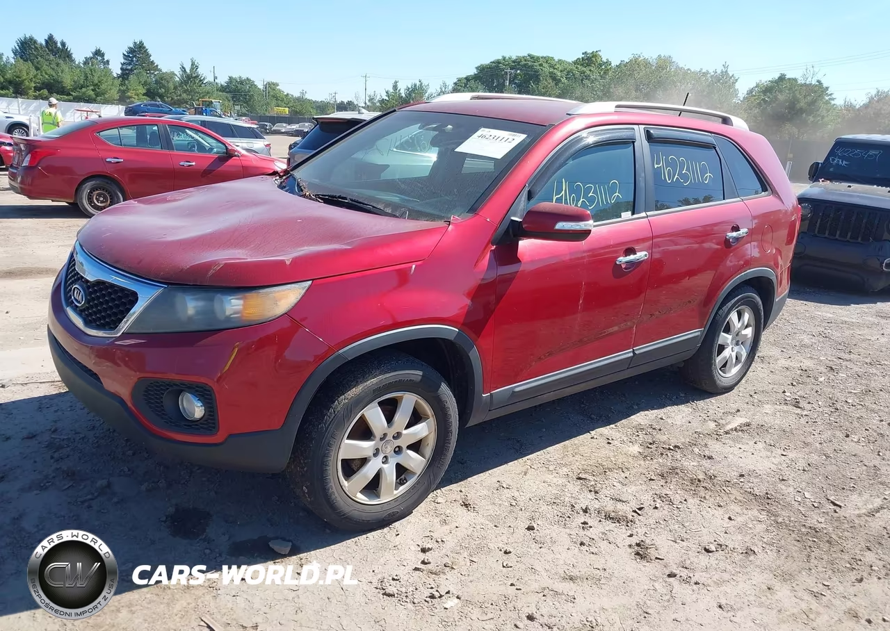 2011 Kia Sorento Lx VIN:5XYKT3A19BG055147 - 2