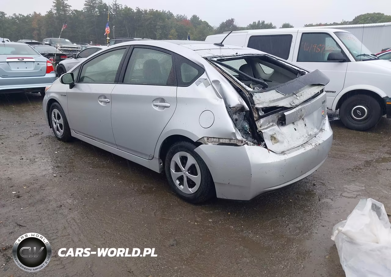 2014 Toyota Prius VIN:JTDKN3DU4E0391766 - 3