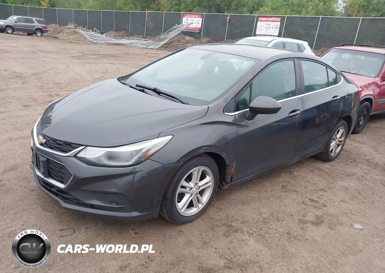 2016 Chevrolet Cruze Lt VIN:1G1BE5SM0G7280570 - 2
