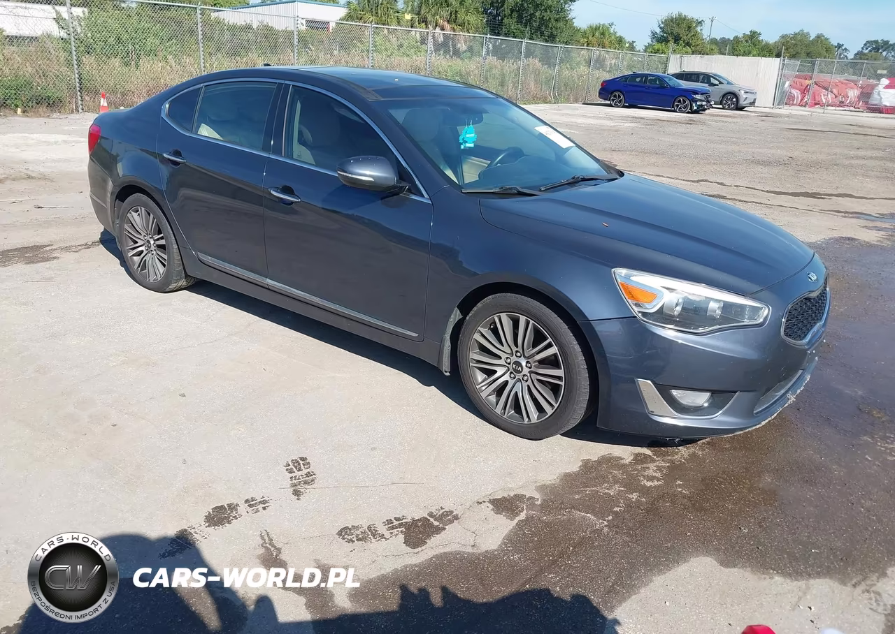 2014 Kia Cadenza Premium VIN:KNALN4D74E5141299 - 1