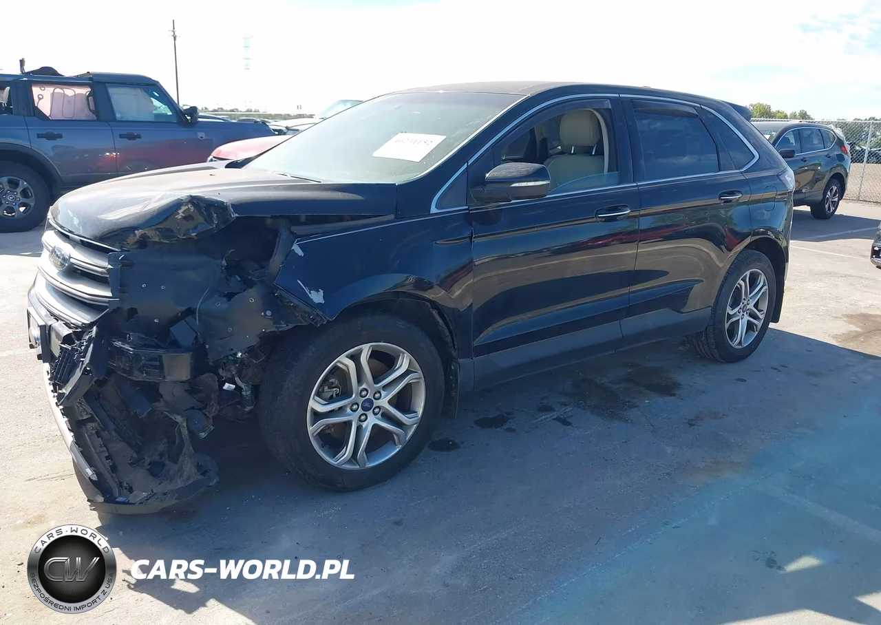2016 Ford Edge Titanium VIN:2FMPK3K83GBB42618 - 2