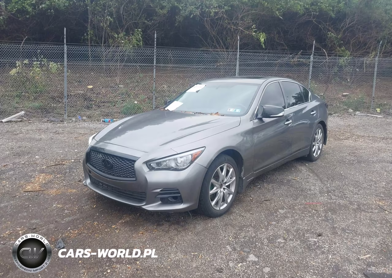 2015 Infiniti Q50 VIN:JN1BV7AR4FM423622 - 2